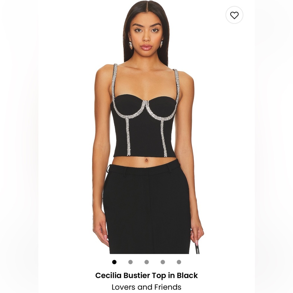 Lovers + Friends Cecilia Bustier Top